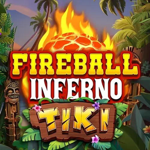 Fireball Inferno Tiki by NetEnt, showcased at brucebet.eu – game logo