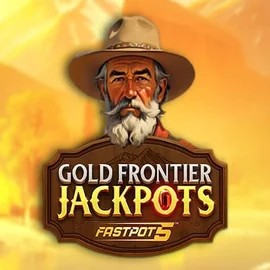 Gold Frontier Jackpots FastPot5 online game logo by Yggdrasil on brucebet.eu
