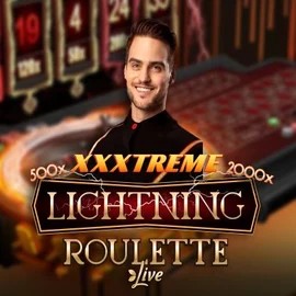 XXXtreme Lightning Roulette slot icon by Evolution, available at Bruce Bet Casino